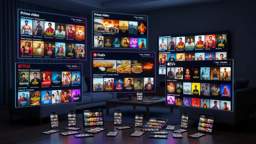 Streaming Platforms Crowd October Calendar With Regional and Global Titles
